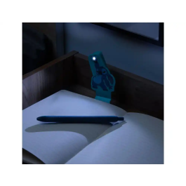 Wondee Lámpara de Lectura Stitch Oficial Disney Flexible Luz LED Marcador de Páginas Ideal para Fans