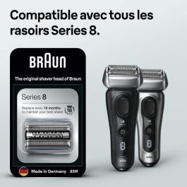 Cabeza de afeitadora de repuesto BRAUN Serie 8 83M