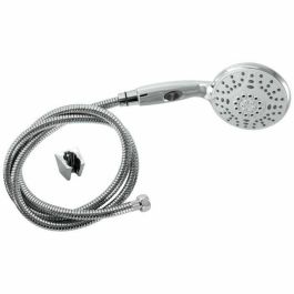Edouard Rousseau Leptis Chrome - Ducha de Mano Flexible, 5 Chorros, Antical, Ahorro Agua, Cromada, 120mm, Extensible 1.5-2m Precio: 32.79000054. SKU: B1CDWDRM6G