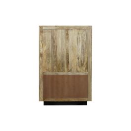 DKD Home Decor Vitrina Moderno Mango y Cristal 90 x 40 x 142 cm