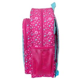Mochila Escolar Pinypon Azul Rosa 26 x 34 x 11 cm Mochila Escolar Pinypon Azul Rosa 26 x 34 x 11 cm