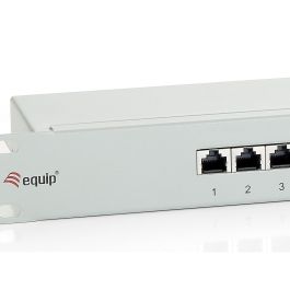 Equip Patchpanel 24x RJ45 Cat6 19" UTP 1HE Premium hellgrau
