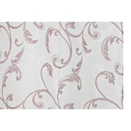 Cortina Alpino DKD Home Decor Rojo Blanco 270 x 140 cm (2 Unidades)