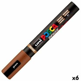 Marcador BRUSH POSCA PC-5BR Marrón (6 Unidades) Precio: 20.69000054. SKU: B1C4GE6KJC
