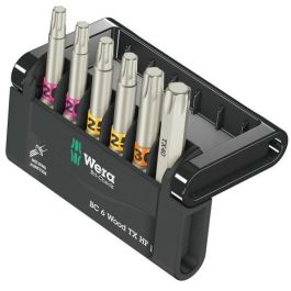 Wera 05056470001 Bit-Check 6 Wood TORX HF Juego de Puntas Torx Plus TX20, TX25, TX30, TX40 con Funda de Transporte Precio: 45.78999975. SKU: B1D5MKNZJZ