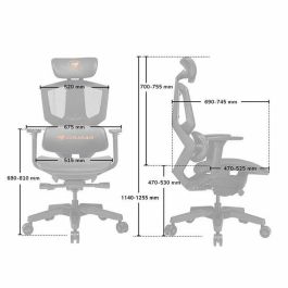 Silla Gaming Cougar Argo One Naranja Silla Gaming Cougar Argo One Naranja
