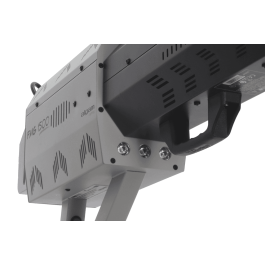 Algamlight Máquina De Humo Portátil RGB 1500W RGBA 48W para Fiesta, Evento, Escenario, Caudal 700m³/min, Proyección 8-10m