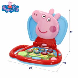 Ordenador de juguete Peppa Pig Inglés 20 x 17 x 14 cm Multicolor (4 Unidades)
