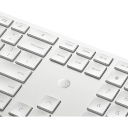 HP HP1686101115818 Juego de Teclado y Ratón 650 AZERTY Francés Blanco HP HP1686101115818 Juego de Teclado y Ratón 650 AZERTY Francés Blanco