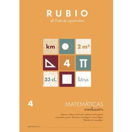 Cuaderno Rubio A4 Matematicas Evolucion Nº 4 (9-10 Años) (Set de 10) Precio: 21.50000008. SKU: B1E7DZWBTY