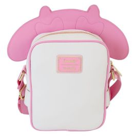 Loungefly Bolso Mini My Melody Reversible Piel Vegana Sanrio 15x20x5cm Tirantes Ajustables Detalles Fosforescentes