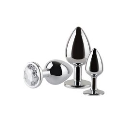Plug Anal S Pleasures Plateado 3 Piezas