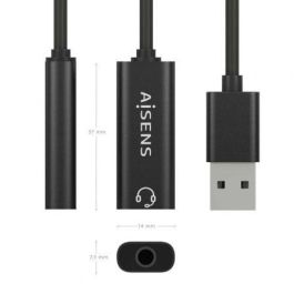 Tarjeta de Sonido Externa Aisens A106-0770 Tarjeta de Sonido Externa Aisens A106-0770