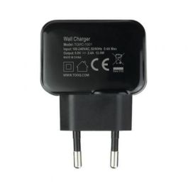 Cargador de Pared TooQ TQWC-1S01 Negro 12 W Cargador de Pared TooQ TQWC-1S01 Negro 12 W