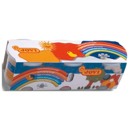 Jovi Pasta de modelar Blandiver, Caja de 3 botes (Amarillo/Azul/Rojo), 110 g Precio: 4.49999968. SKU: B1K2RT8WFC