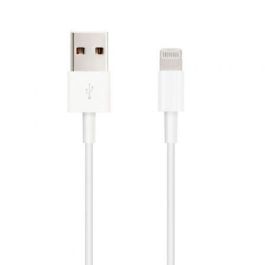Nanocable 10.10.0400 Cable USB 2.0 a Lightning Macho 50 cm Blanco, compatible con carga y datos para iPhone, iPad, iPod Precio: 5.50000055. SKU: S0233448