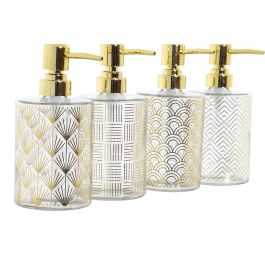 Dosificador Glam DKD Home Decor Dorado 8 x 18 x 8 cm (12 Unidades) Dosificador Glam DKD Home Decor Dorado 8 x 18 x 8 cm (12 Unidades)