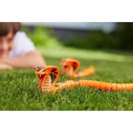 Zuru ROB4894680036437 Robo Alive Cobra robótica con movimiento ondulante, lengua móvil y efectos aterradores