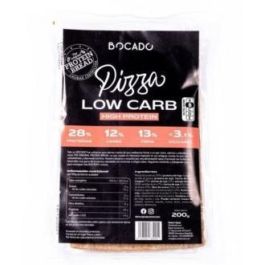 BOCADO Base de Pizza Low Carb High Protein 200g sin azúcares añadidos, apta para vegetarianos Precio: 4.9499996. SKU: B14YHHHJYV