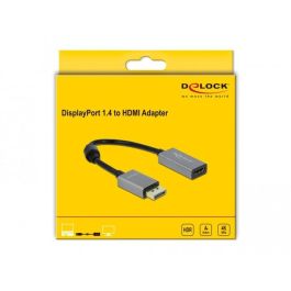 DeLOCK Adaptador Activo DisplayPort 1.4 a HDMI 4K 60Hz HDR 0,2m Precio: 41.7571. SKU: B1F6XBXK2R