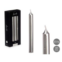Set 8 Cirios Plata 20 cm 8 Horas - Acorde (12 Unidades) Precio: 32.79000054. SKU: B1KM5QGPAX