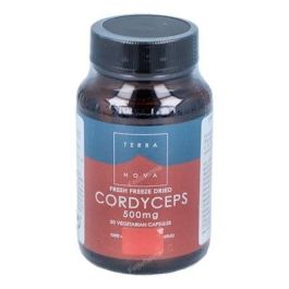 TERRANOVA Cordyceps sinensis 500 mg, micelio liofilizado, 50 cápsulas vegetales aptas para vegetarianos y veganos Precio: 28.5000001. SKU: B124P82ZMQ