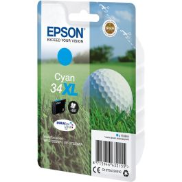 EPSON Singlepack Cyan 34XL DURABrite Ultra Ink