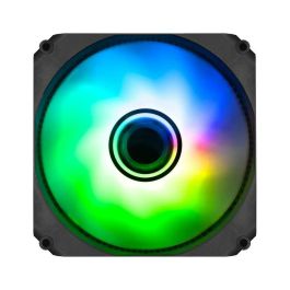 Coolbox Ventilador Caja Infinity ARGB 120 mm - Silencioso, Efecto Túnel de Colores