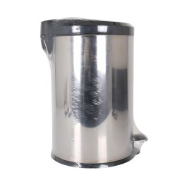 Confortime Cubo de Basura de Metal con Pedal, 20 Litros, 30 x 45 x 37 cm