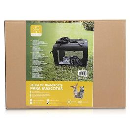 Abc Cs2 PS1310BKXL Jaula de Transporte para Mascotas Talla XL 81.3x58.4x58.4 cm Resistente al Agua 3 Entradas Almohadilla Reversible Abc Cs2 PS1310BKXL Jaula de Transporte para Mascotas Talla XL 81.3x58.4x58.4 cm Resistente al Agua 3 Entradas Almohadilla Reversible