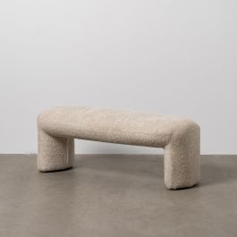 Banqueta Beige Tejido Salón 110 X 45 X 40 cm Precio: 210.0076. SKU: B173YT4NE8