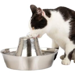 Fuente - PETSAFE - SEASIDE - Acero inoxidable - 1,8 L Fuente - PETSAFE - SEASIDE - Acero inoxidable - 1,8 L