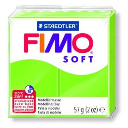 Staedtler Pasta de Modelar Fimo Soft 57g Verde Manzana Blanda y Suave Fácil de Mezclar Colores Brillantes Lista para Usar Precio: 2.50000036. SKU: B1EQWH5XR7