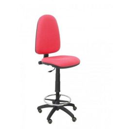 Taburete Piqueras Y Crespo Ayna Ergonomico Mecanismo De Contacto Permanente Regulable En Altura Y Aro Reposapies Ruedas De Parquet Asiento Y Respaldo Tapizados Bali Rojo Precio: 207.49999963. SKU: S5702405