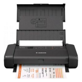 Canon PIXMA TR150 Impresora de Inyección Tinta A4, Impresión Directa, USB, WiFi, con Batería Recargable y Pantalla