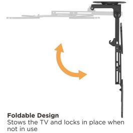 Equip Soporte Techo TV 23"-55" 650375, VESA 400x400, Carga 20kg, Ajuste Altura e Inclinación