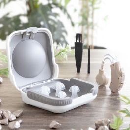 Amplificador de Sonido Retroauricular con Accesorios Welzy InnovaGoods 1 unidad Amplificador de Sonido Retroauricular con Accesorios Welzy InnovaGoods 1 unidad