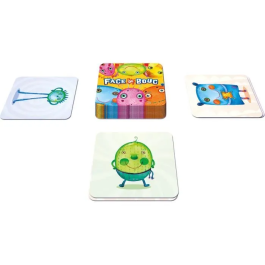 Asmodee ASM3760052143755 Cara de Cabra Juego de Memoria Creativo para +6 Años Idioma Francés