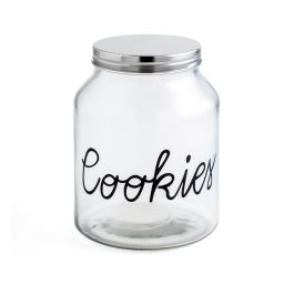 Quid Tarro Vidrio Renova Tape Metal 2 L (6 Unidades) Precio: 30.89000046. SKU: B19AYNAS23