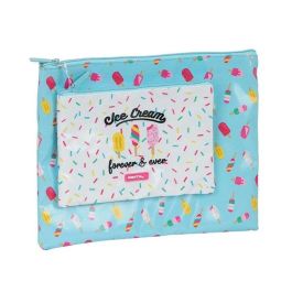 Safta Bolso de Verano Ice Cream Infantil | Edad 3 Años | Color Turquesa | Material Algodón