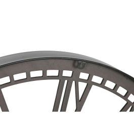 Reloj de Pared Home ESPRIT Negro Dorado Metal Cristal 100 x 9 x 100 cm