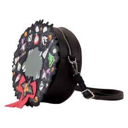 Loungefly Bolso Bandolera Pesadilla Antes de Navidad Guirnalda Luces Disney que Brilla en la Oscuridad
