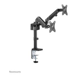 Neomounts DS70-750BL2 Soporte de Escritorio para Monitor de 17-27 Pulgadas con Resorte de Gas y Pinza/Atornillado, Negro