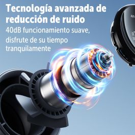 Jisulife Ventilador Portátil Fan Pro 1 Plegable 5000 mAh Batería 15h Autonomía 4 Velocidades Carga Rápida Pantalla LED Jisulife Ventilador Portátil Fan Pro 1 Plegable 5000 mAh Batería 15h Autonomía 4 Velocidades Carga Rápida Pantalla LED