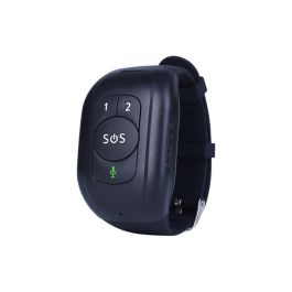 Leotec Senior Smart Band 4G Negra, Pulsera Inteligente con GPS, Ritmo Cardíaco, Podómetro y Llamadas
