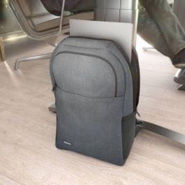 Aisens Mochila Premium para Portátil 15.6" Gris, Protección Acolchada, Diseño Multifuncional