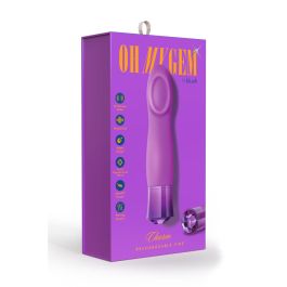 Mini Vibrador Blush Oh My Gem Charm Morado