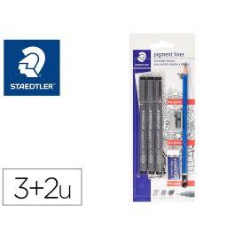 Rotulador Staedtler Calibrado Micrometrico 308 Negro Blister De 3 Und + Goma Lapiz Y Sacapuntas De Regalo Precio: 9.89000034. SKU: B166WTMR9P