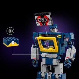 LEGO 10358 Icons Transformers: Soundwave - Set de construcción para adultos