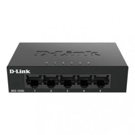 D-Link DGS-105GL Switch de Red Gigabit Ethernet 5 Puertos, 10 Gbps, Plug & Play, Metálico, Silencioso y Eficiente Precio: 21.88999989. SKU: S0432813